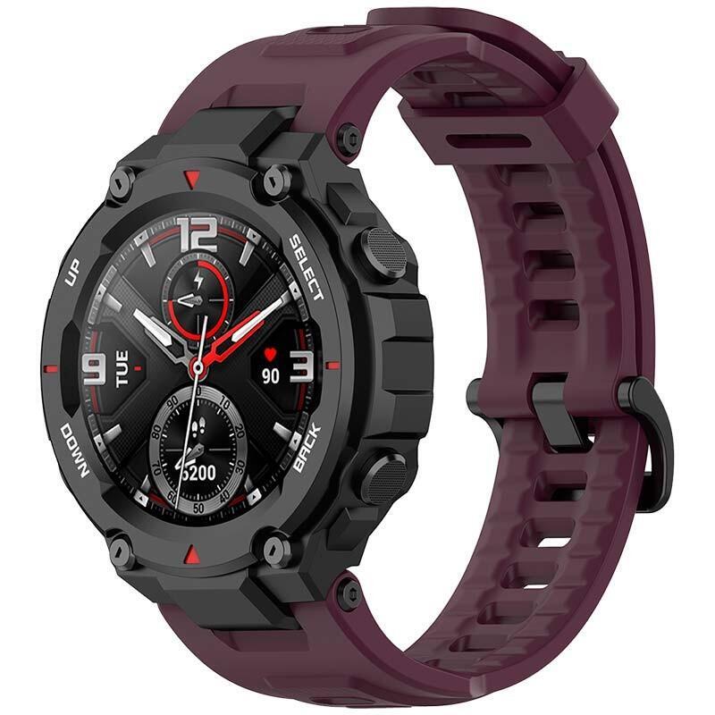 Recambio Correa Amazfit T-Rex / T-Rex Pro Silicona (Violeta)