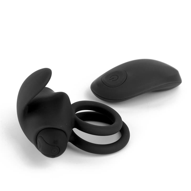 Anillo Vibrador Reerin Usb Dual Control Remoto Usb Silicona