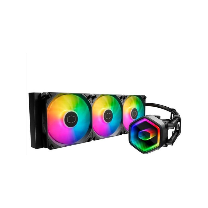 Refrigeracion Liquida Cpu Cooler Master Masterliquid 360 Core Ii Lite Argb Ventiladores Preinstalados - Tubos De