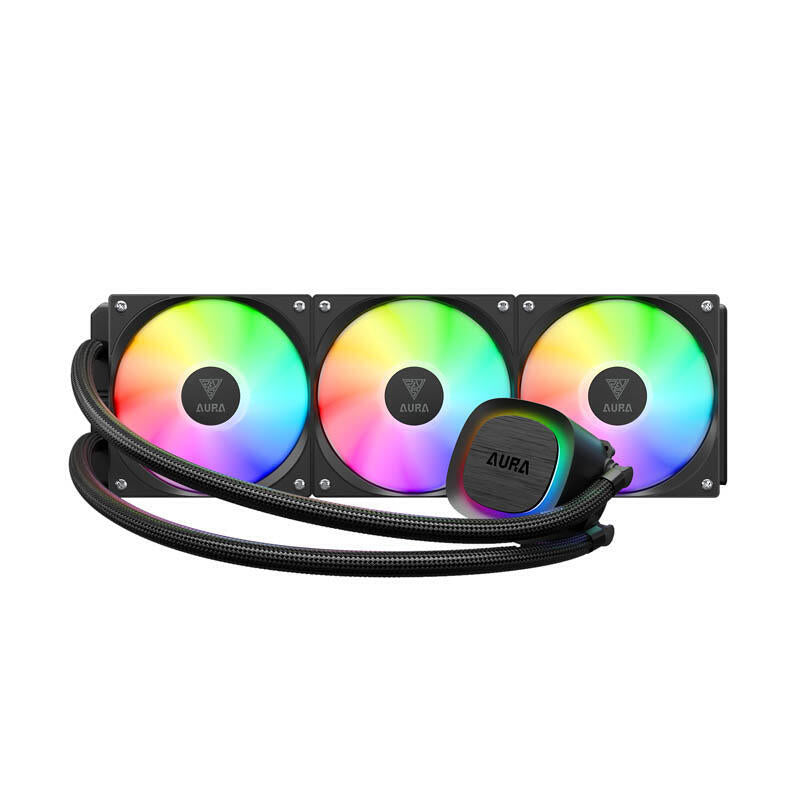 Refrigeración Líquida Cpu Gamdias Liquid Kühler Aura Gl360 V2 Black Retail