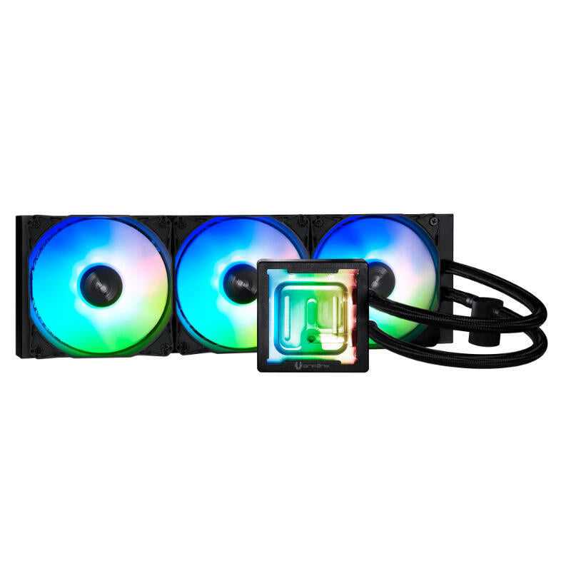 Refrigeracion Liquida Cube Aio 360 A-Rgb Black Bitfenix Argb/ Intel (Lga1700/1200/1151/1150/1155) Y Amd(Am5/Am4).
