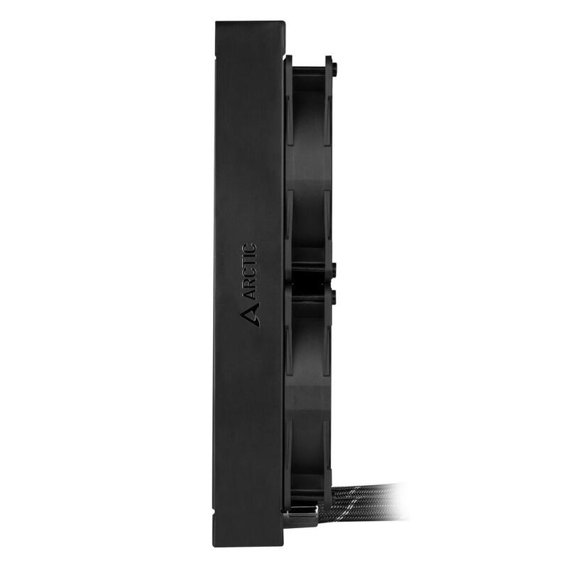 Refrigeración Por Agua Arctic Intel Liquid Freezer Ii 280 2xp14 A-Rgb Intel 115x, 2011-3, 2066* Amd Am4, Pwm, Black