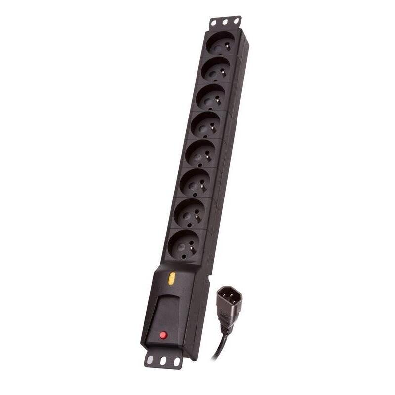 Regleta De Alimentación Lzrm 810 Bw Iec 320, Pdu, 5,0m