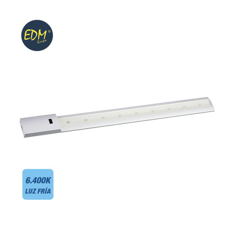 Regleta Led Con Sensor 7w 480lm 6400k Luz Fria 5,5x43,9cm Edm