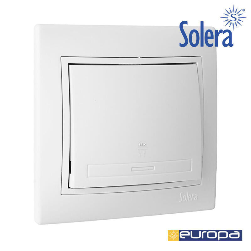 Regulador Led Blanco 10a 250v Serie Europa Solera Erp31ledu