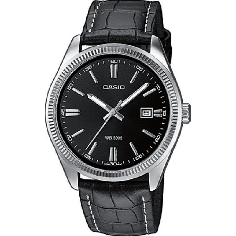 Reloj Analógico Casio Collection Men Mtp-1302pl-1avef 44mm Negro