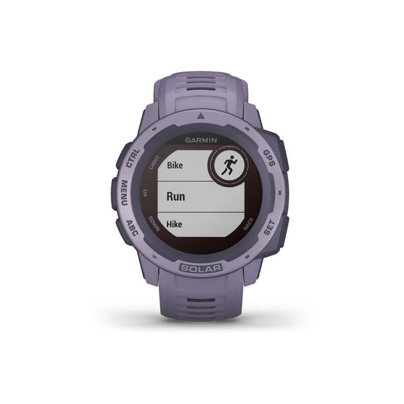 Reloj Deportivo Garmin Instinct Solar Coral Pantalla 23*23mm Carga Solar Frecuencia Cardiaca Pulsioximetro Notificaciones Caja Reforzada