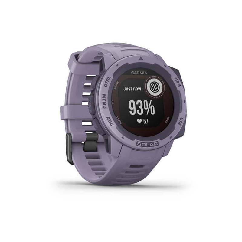 Reloj Deportivo Garmin Instinct Solar Coral Pantalla 23*23mm Carga Solar Frecuencia Cardiaca Pulsioximetro Notificaciones Caja Reforzada