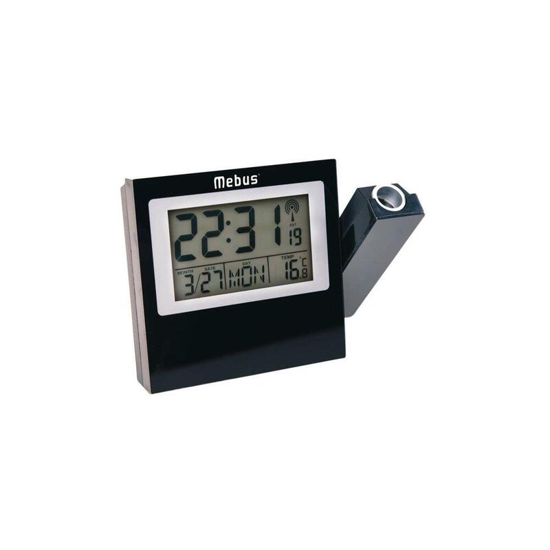 Reloj Despertador De Proyeccion Mebus 42424