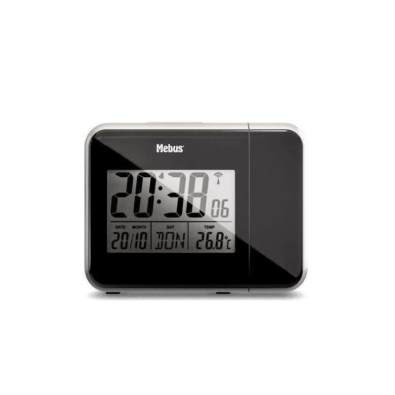 Reloj Despertador De Proyeccion Mebus 42425