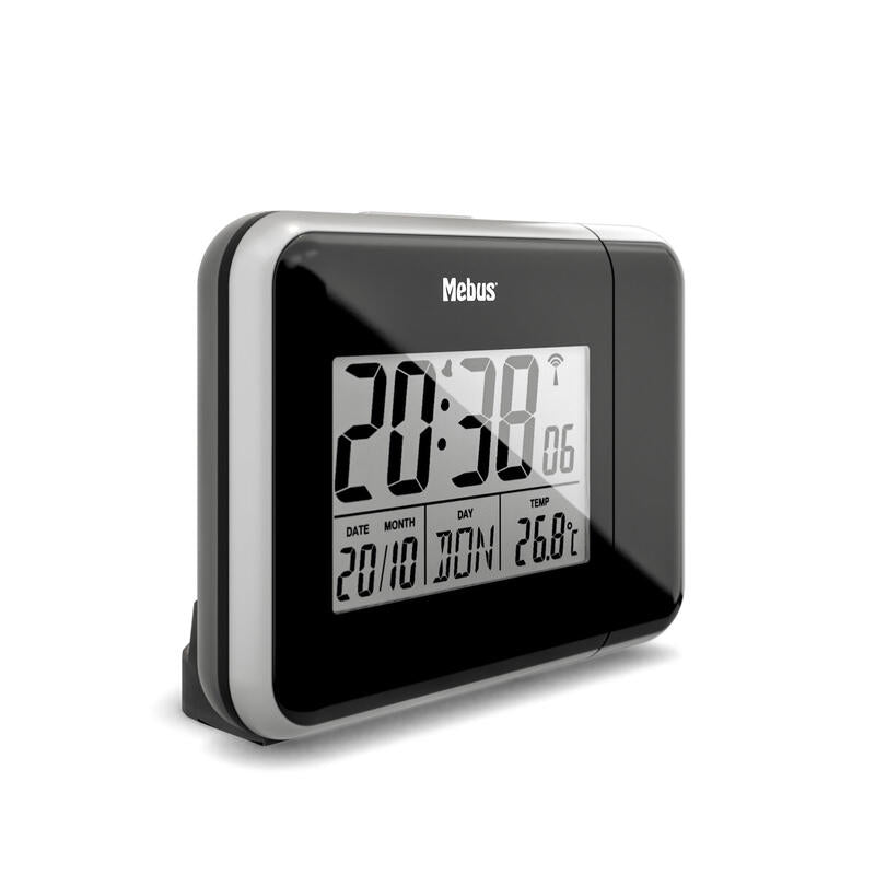 Reloj Despertador De Proyeccion Mebus 42425