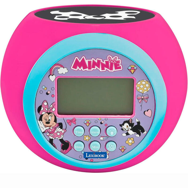Reloj Despertador Proyector Minnie Disney
