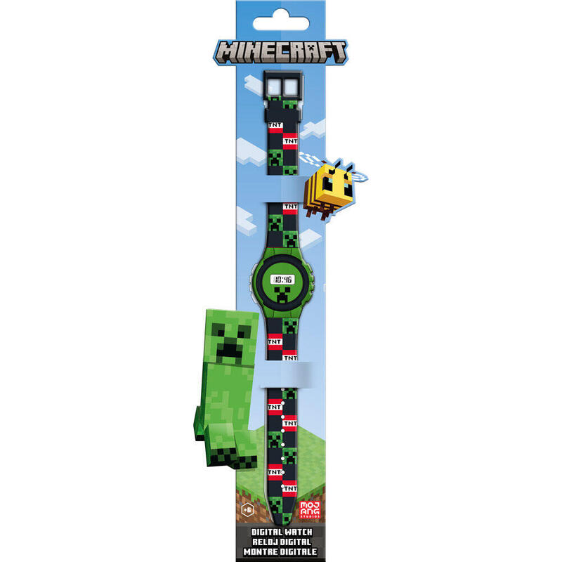 Reloj Digital Minecraft