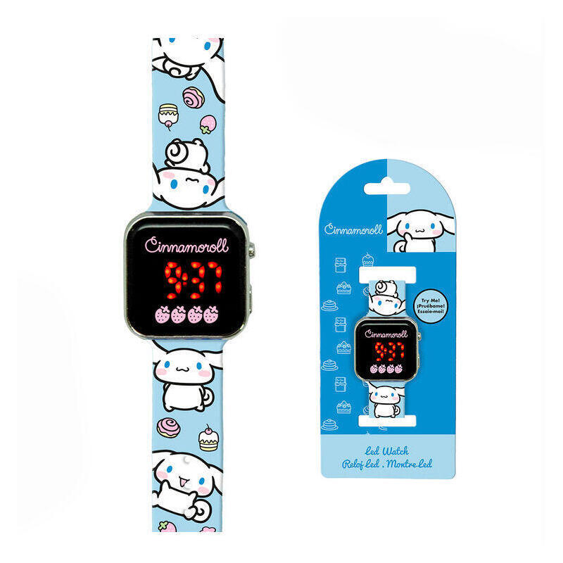 Reloj Led Cinnamoroll Hello Kitty