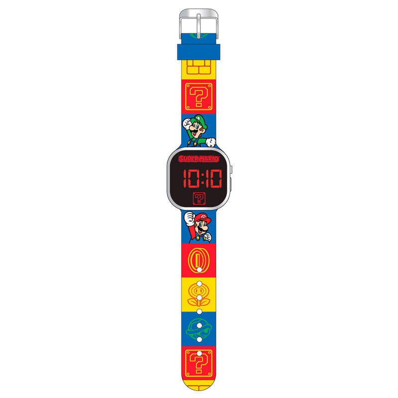 Reloj Led Super Mario