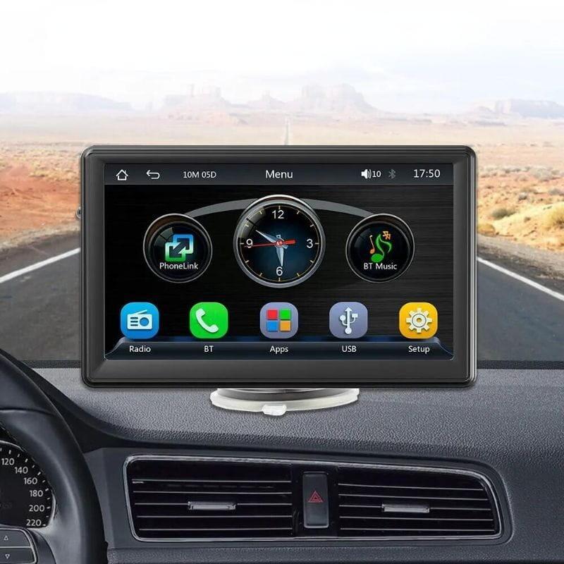 Reproductor B500w Negro Multimedia Para Coche