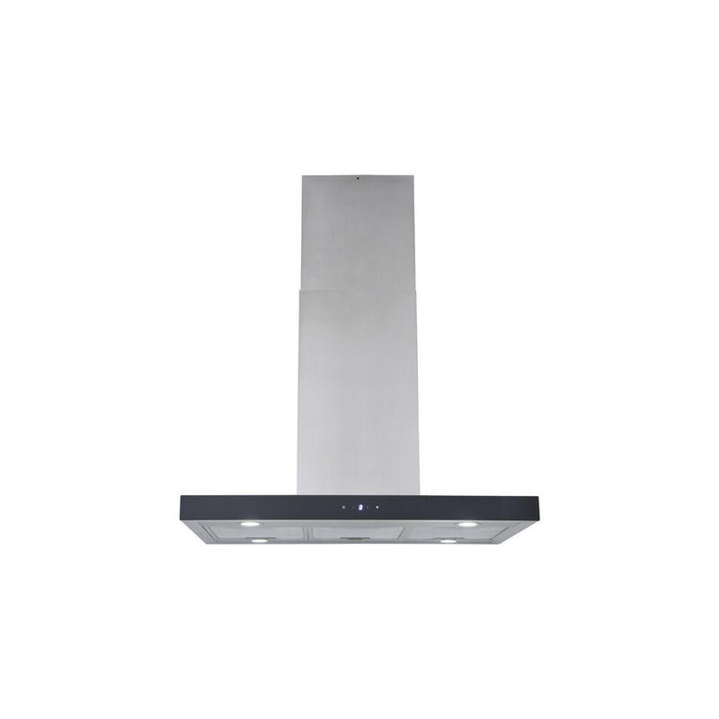 Respecta Cara (Ch44199ix-21), Campana Extractora Acero Inoxidable/Negro, 90 Cm 19050000000321