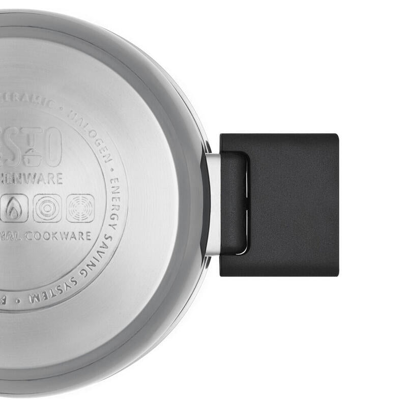 Resto Kitchenware Anser 1,6 L Alrededor Negro, Acero Inoxidable