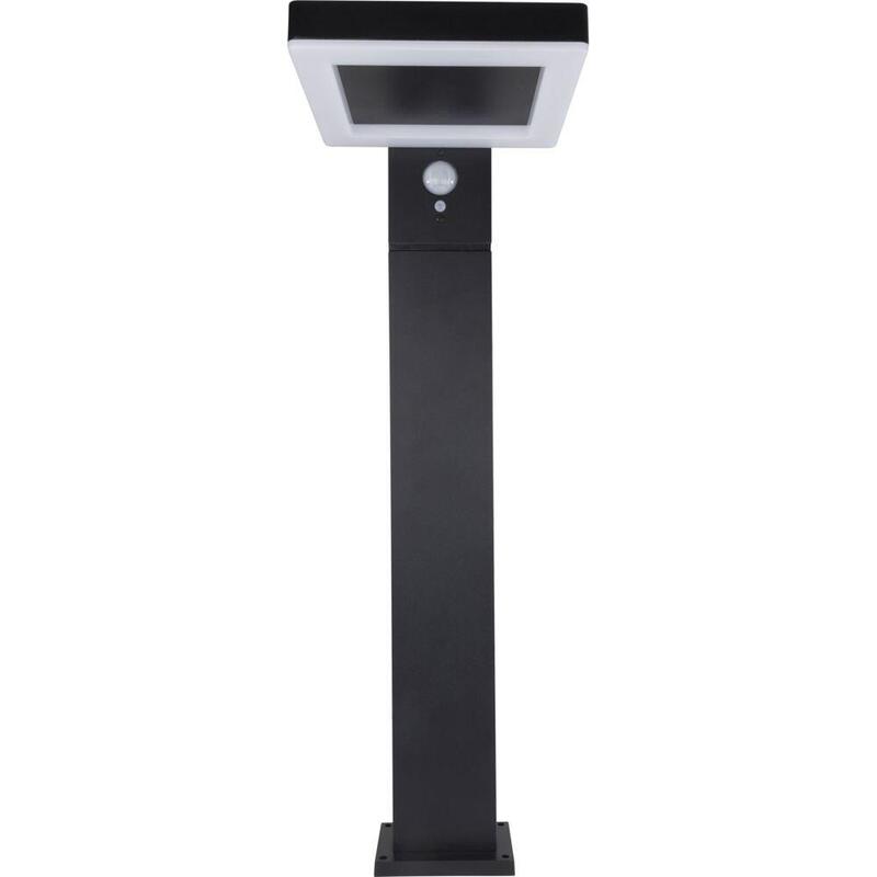 Rev Led Solar Floor Lamp Square Black 2023001400