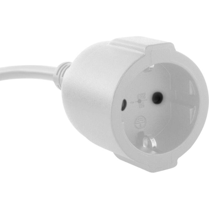 Rev Safety Extension Cable 3m With Usb, White 0016700114