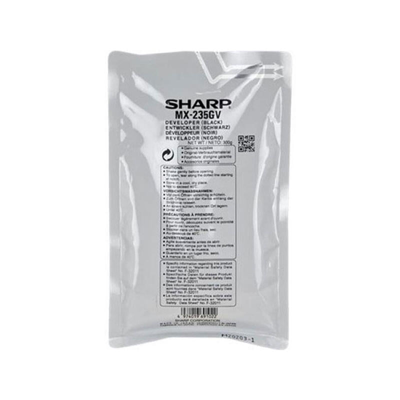 Revelador Sharp - Beutelmx235gv Mx235gv Ar-5618, -5620, -5623, Mx-M182d, -M202, Mx-M232d