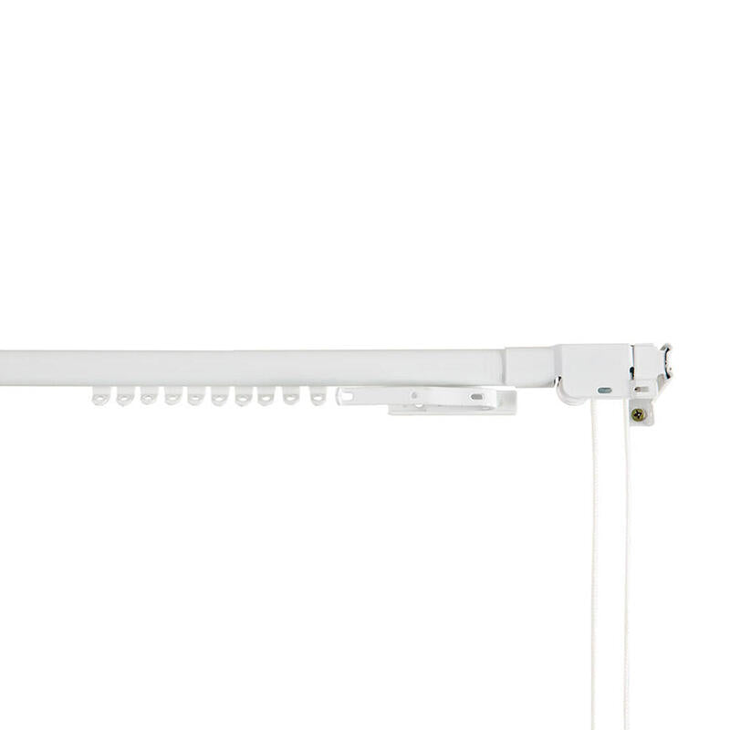 Riel Reforzado Blanco Extensible De 160 - 300 Cm