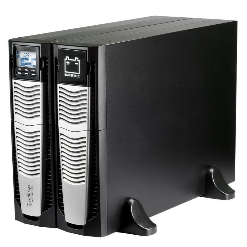 Riello Ups Sentinel Dual Sdu 8000 Ups (Montaje En Rack / Externo) Ca 220/230/240 V 8000 Vatios 8000 Va Rs-232 Usb Conectores De Salida: 5 3u 19" Negro Ral 9005