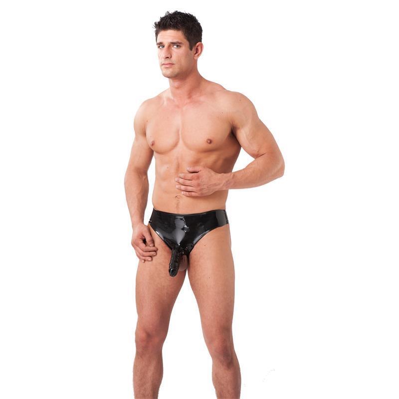 Rimba Latex Play Boxer Con Dildo Talla (Interno):L