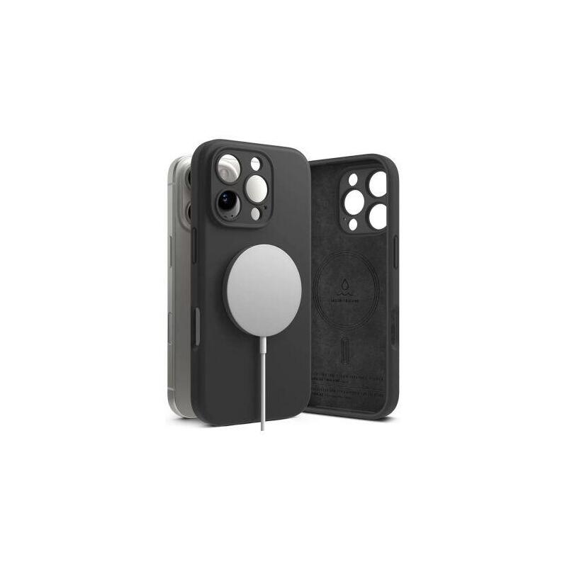 Ringke Silicone Magnetic Iphone 16 Pro Max Negro