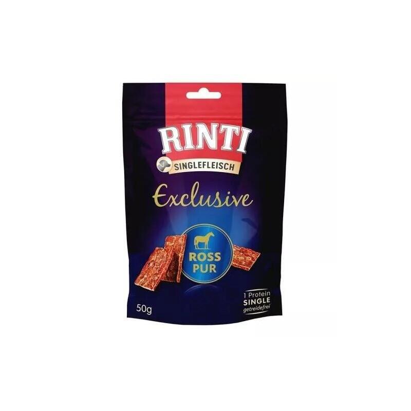 Rinti Singlefleisch Exclusive Horse - Premio Para Perros - 50g
