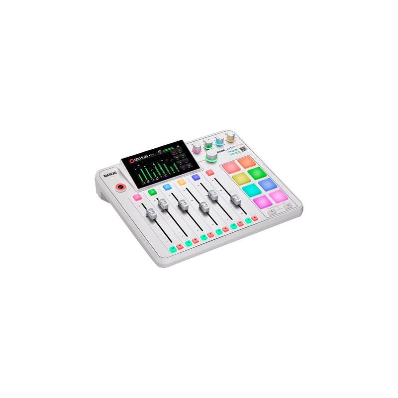 Rode Microphones Rødecaster Pro Ii, Mesa De Mezclas Blanca, Usb-C, Jack, Xlr Rcpiiw