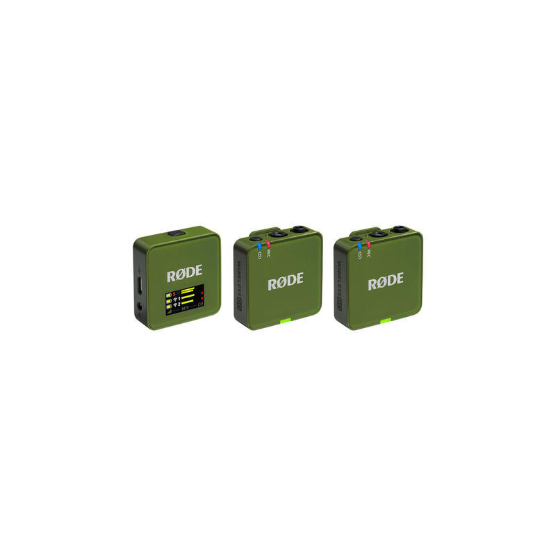 Rode Microphones Wireless Go (Gen 3), Micrófono Verde Oscuro Wigogen3mos