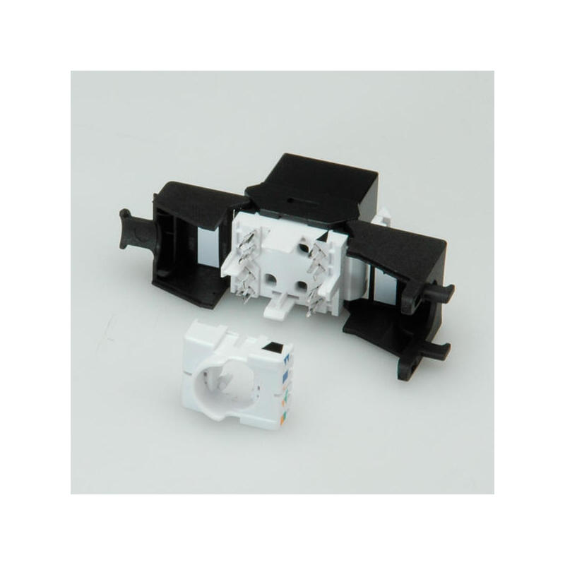 Roline Kat.6a Class Ea Keystone Sin Apantallar Sin Herramientas Slim Negro