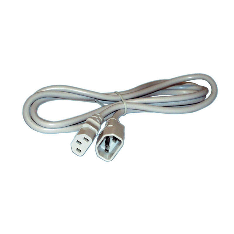 Roline Power Cable. C14 To C13. White. 6.0m