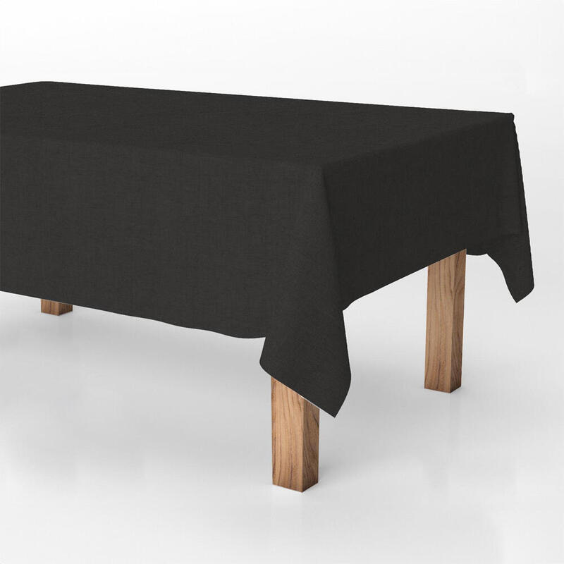 Rollo Mantel Antimanchas Gris Oscuro 1,40 X 25 M