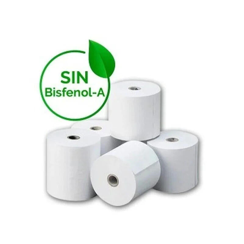 Rollo Papel Térmico Genérico 57x35 10u Bpa 57 X 35mm 10 Unidades