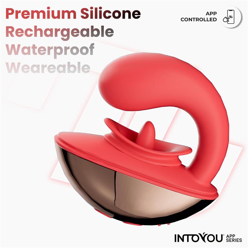 Estimulador Rondy Con Vibración Y Lengua Con App