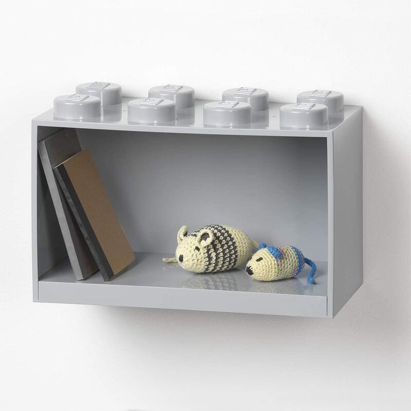 Room Copenhagen Estantería De Bloques Lego 8 Elementos, Gris, 8 Ladrillo (41151740)