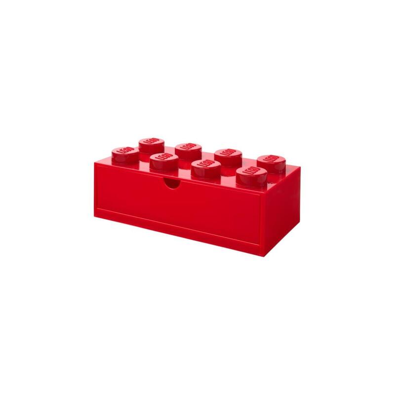 Room Copenhagen Lego Cajón De Escritorio 8, Caja De Almacenamiento Roja, Tachuelas 40211730
