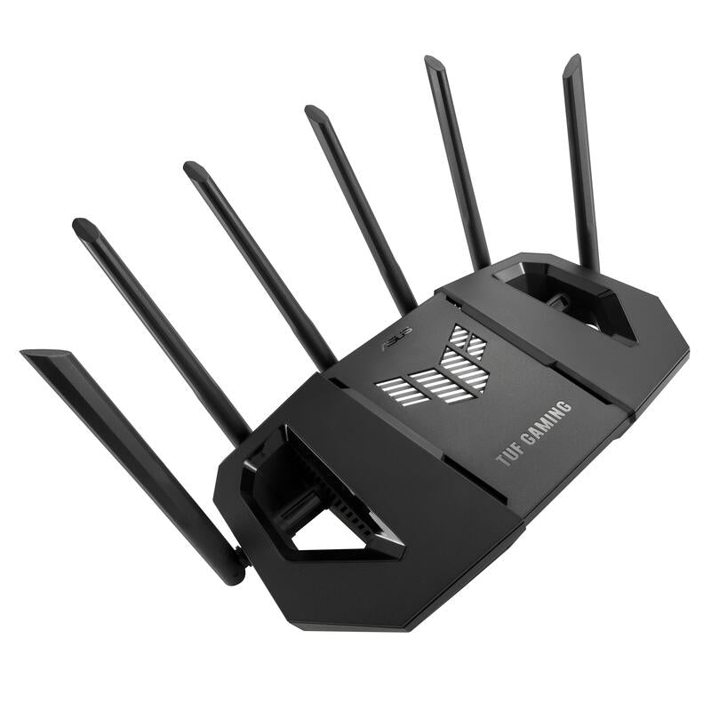 Router Asus 90ig0a30-Mo9c00 Inalámbrico 2.5 Gigabit Ethernet Tribanda (2.4 Ghz / 5 Ghz / 6 Ghz) Negro