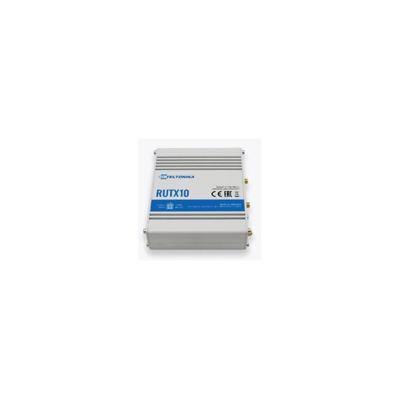 Router Industrial Teltonika Rutx10 802.11ac, 867 Mbit/S, 10/100/1000 Mbit/S, Ethernet Lan (Rj-45) Puertos 4, 1, Bluetooth Le