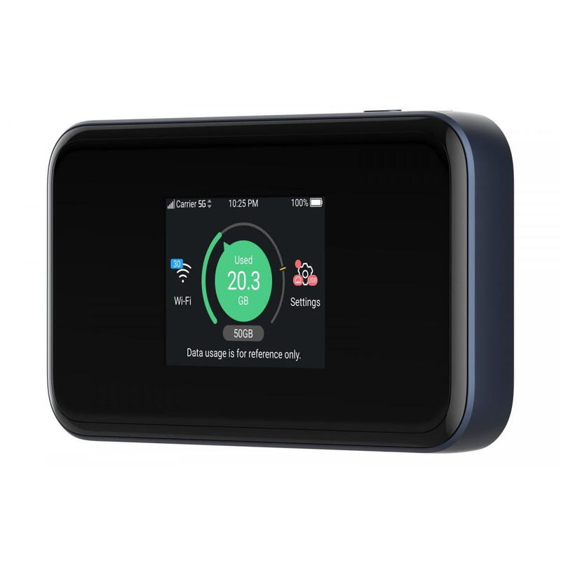 Router Mu5001 5g Móvil Lte Cat.22 Dl Hasta 3800mb/S, Wifi 2.4 & 5ghz Wifi6, 1 Puerto Rj45 10/100/1000, Conectores De Antena Ts-9 Para 5g