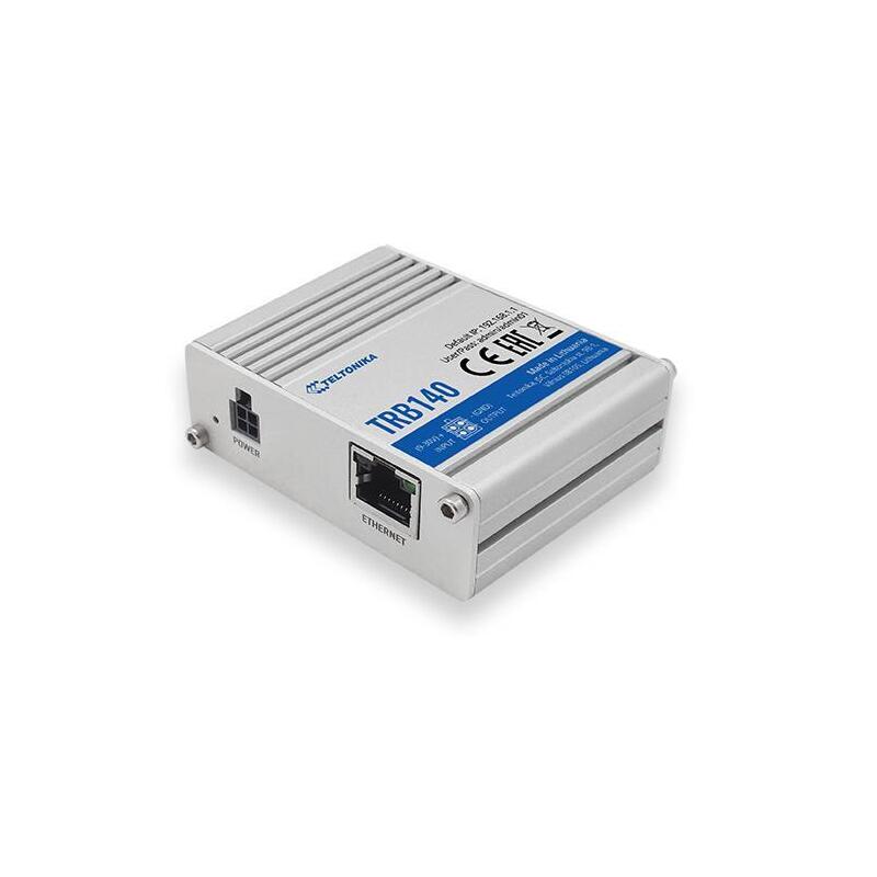 Router Teltonika Trb140 Lte: Sin Wifi, 4g, Sim, Puerto Enthernet, Micro Usb Teltonika