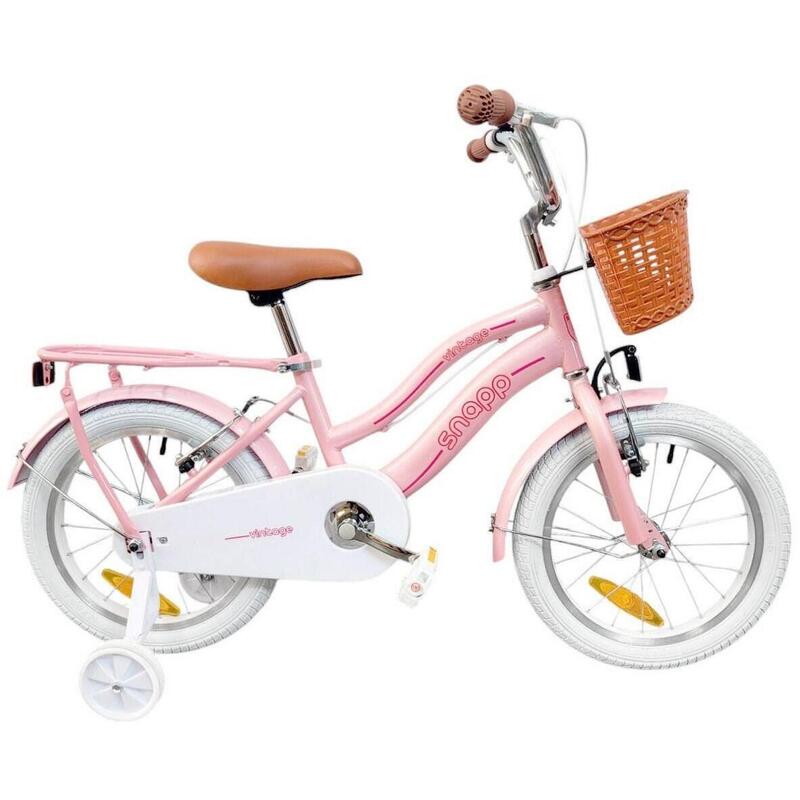 Rower Dzieciecy Snapp Bike Vintage 16" Rózowy