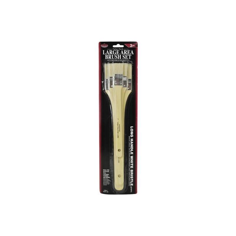 Royal Langnickel Set De 3 Brochas De Mango Largo