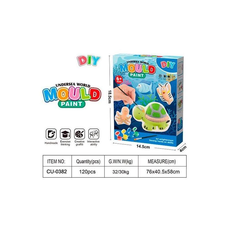 Roymart Set De Pintura Molde Turtle And Friends