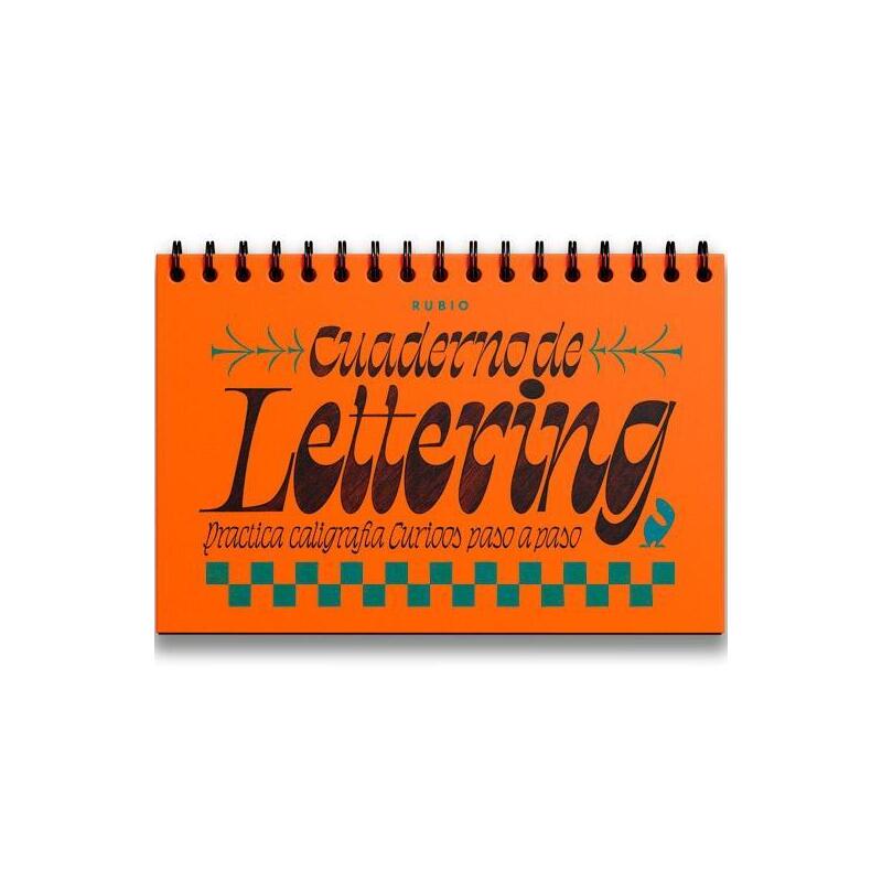 Rubio Cuaderno De Lettering Practica Caligrafía Curioos Paso A Paso