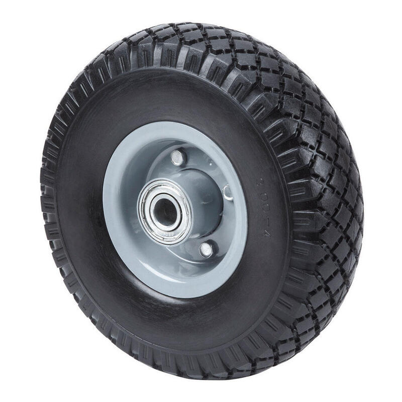 Rueda Impinchable Con Nucleo Metálico Y Rodamiento De Bolas, Carga Máx. 100 Kg, Ø 26 Cm