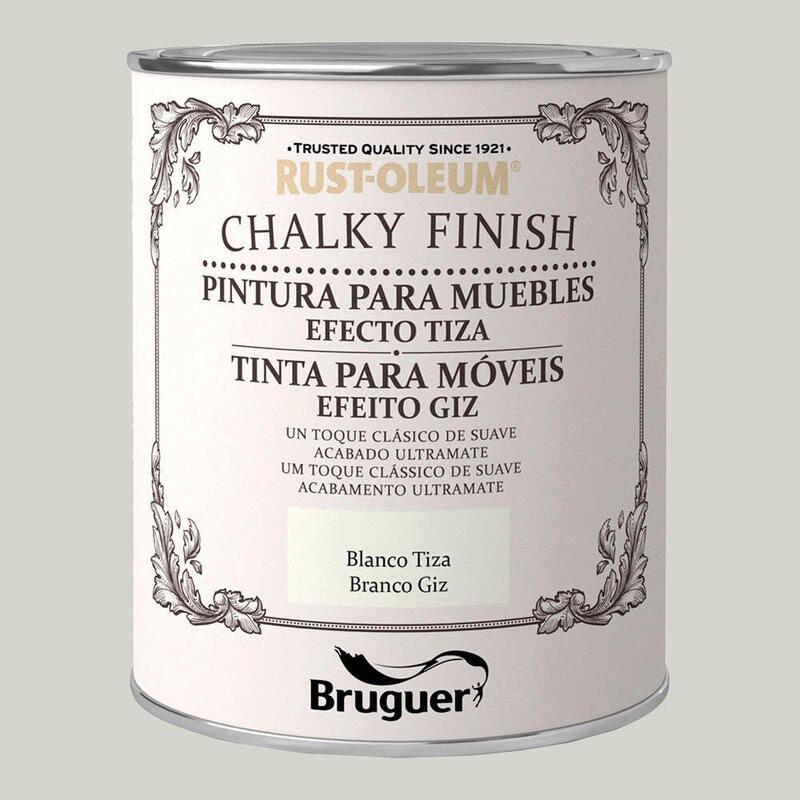 Rust-Oleum Chalky Finish Muebles Blanco Tiza 0,125l 5397508 Bruguer