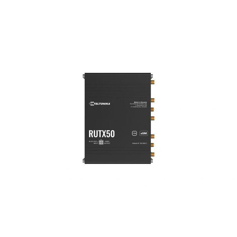 Rutx50 (Eu) 5g Lte Router W/4g/5g 4x4 Mimo 2x2 Mimo Tel-Pan-5gveh-Bundle
